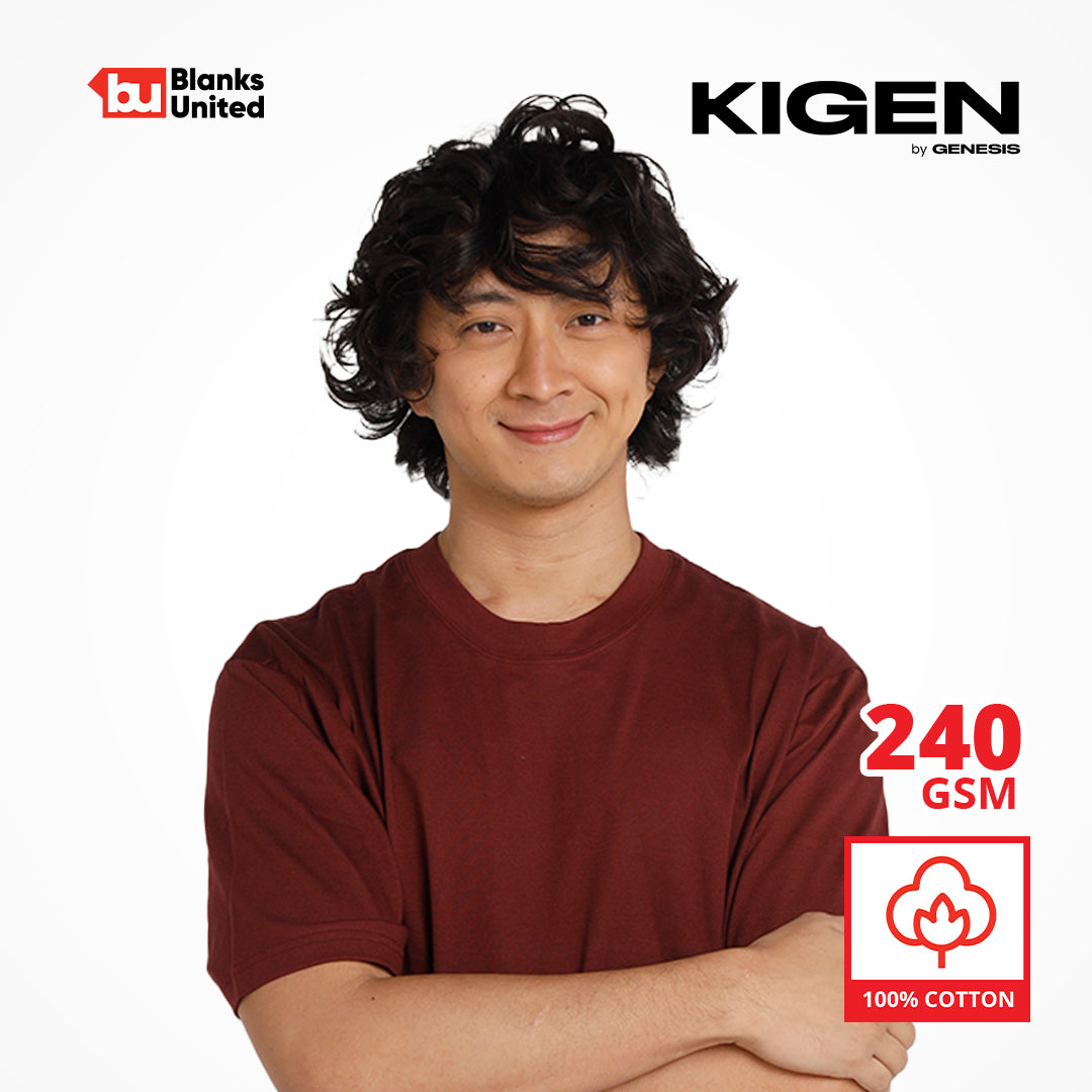 KIGEN #7500 HEAVY PREMIUM OVERSIZED LOOSE FIT DARK COLORS (Loose Fit) (XS-2XL)