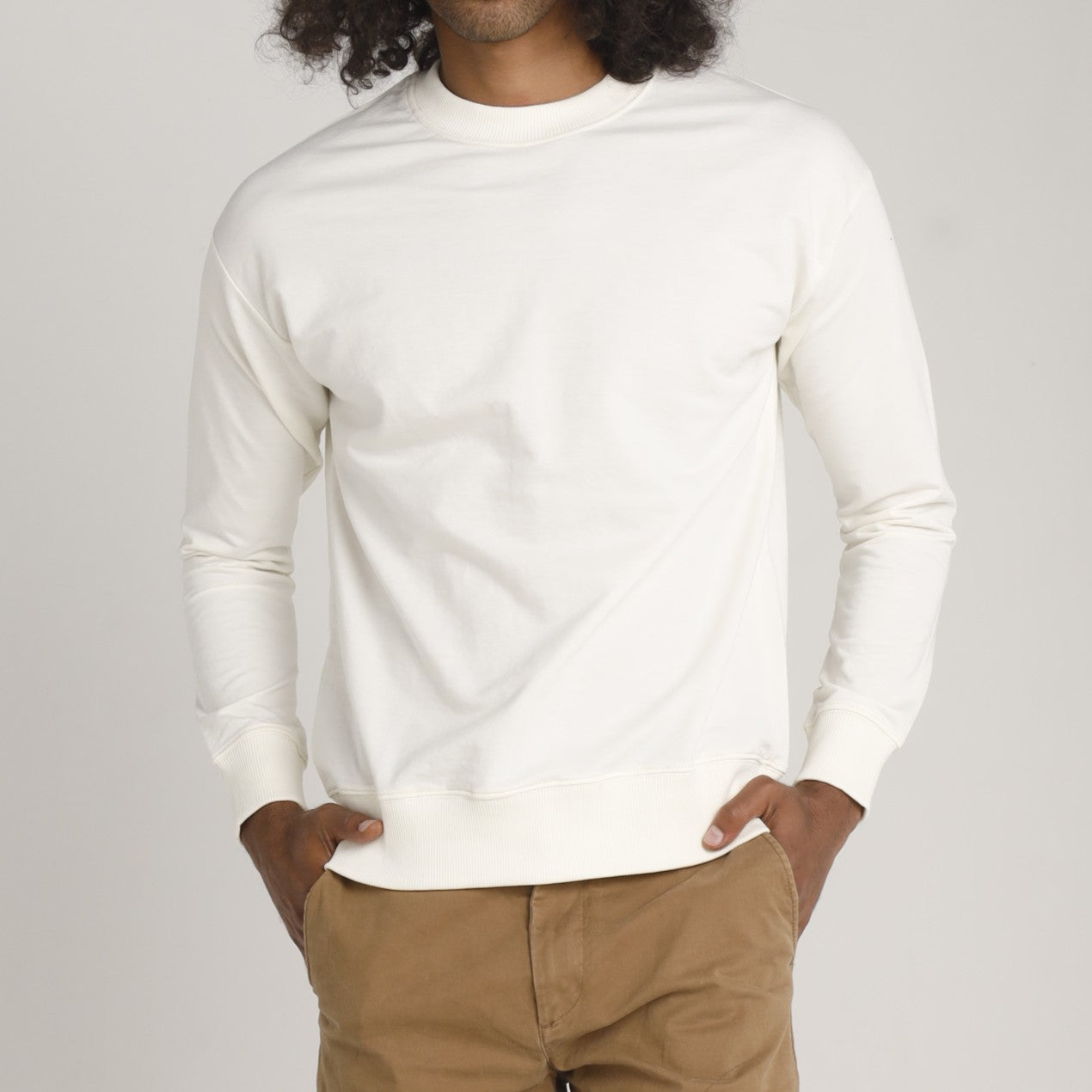 KIGEN #8000 Unisex French Terry Crewneck Sweatshirt (S-2XL)