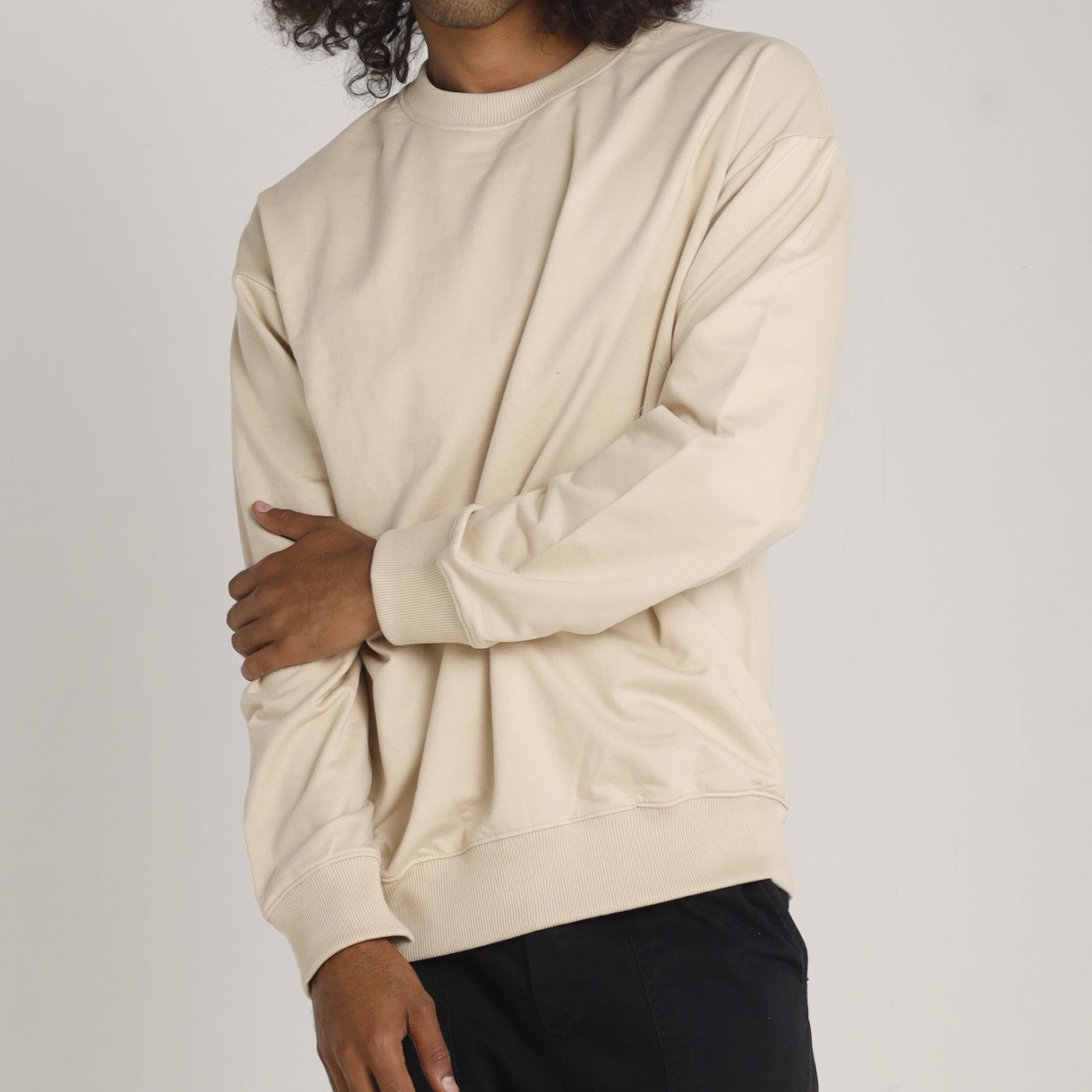 KIGEN #8000 Unisex French Terry Crewneck Sweatshirt (S-2XL)