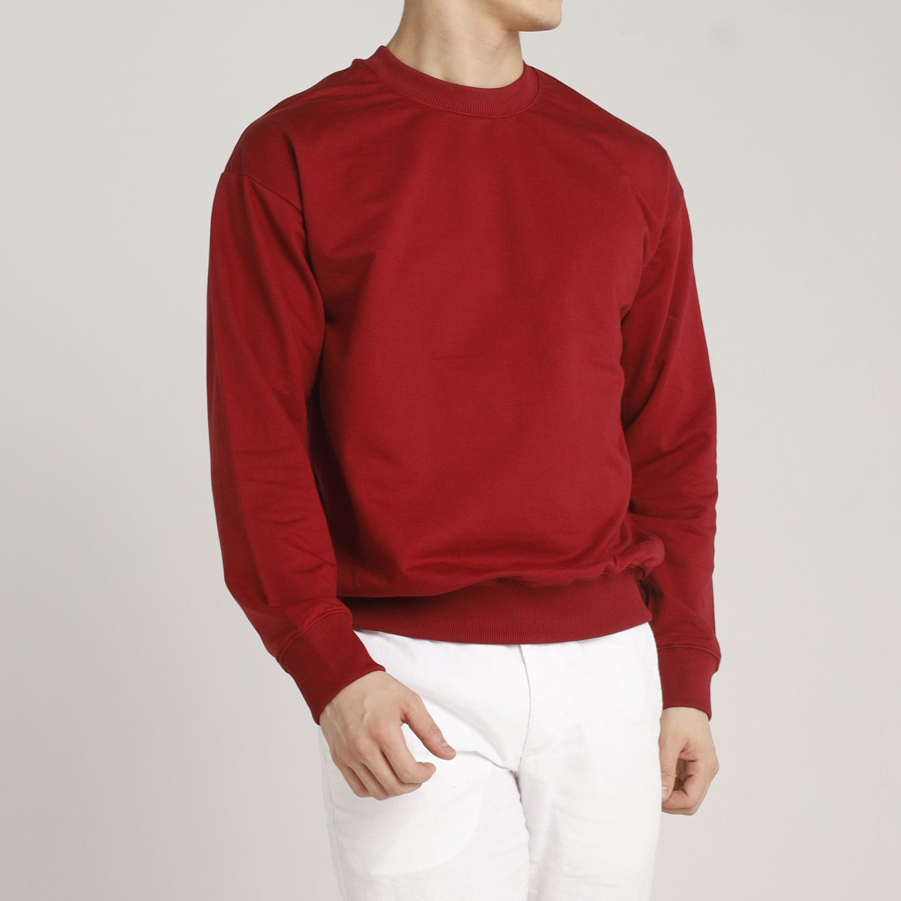 KIGEN #8000 Unisex French Terry Crewneck Sweatshirt (S-2XL)