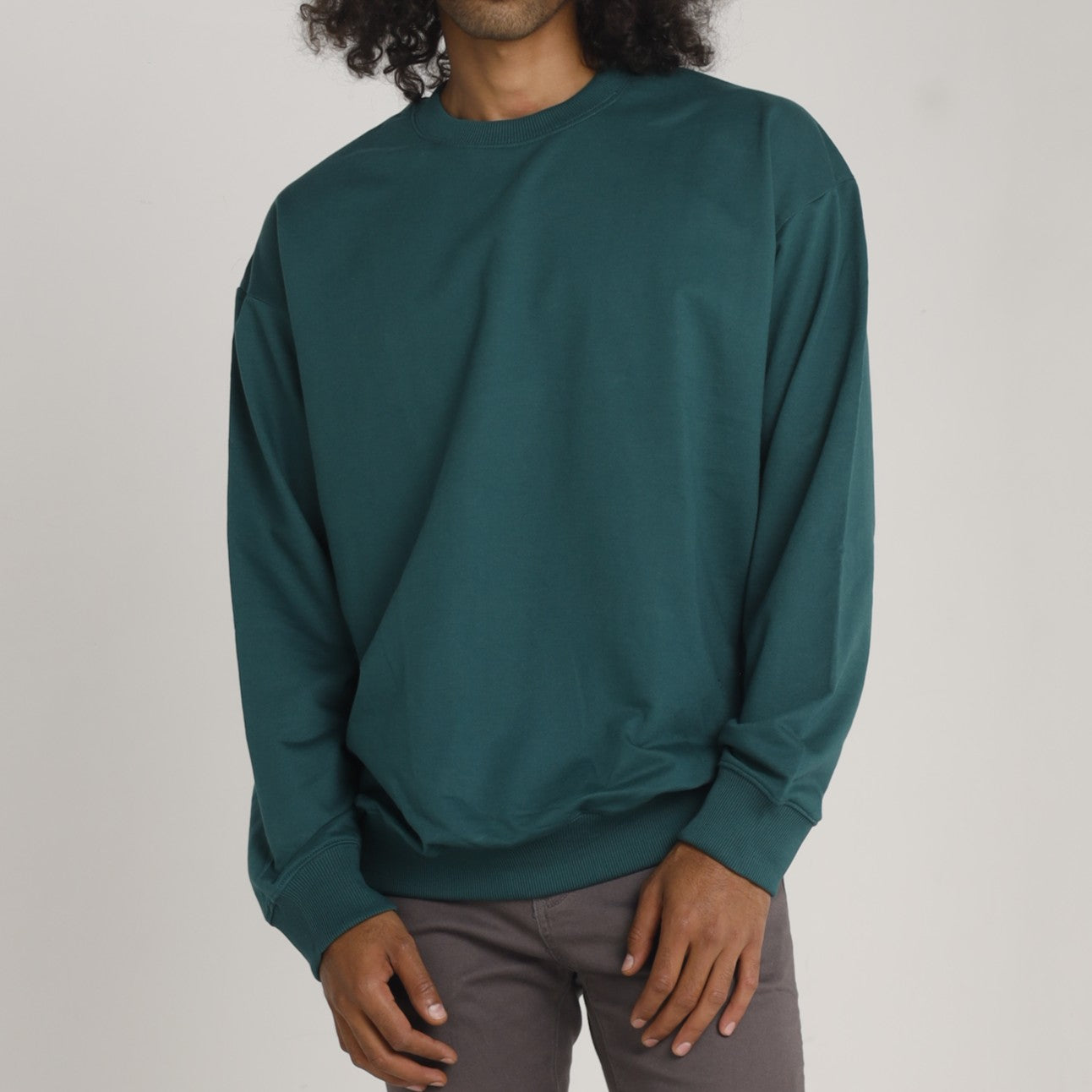 KIGEN #8000 Unisex French Terry Crewneck Sweatshirt (S-2XL)