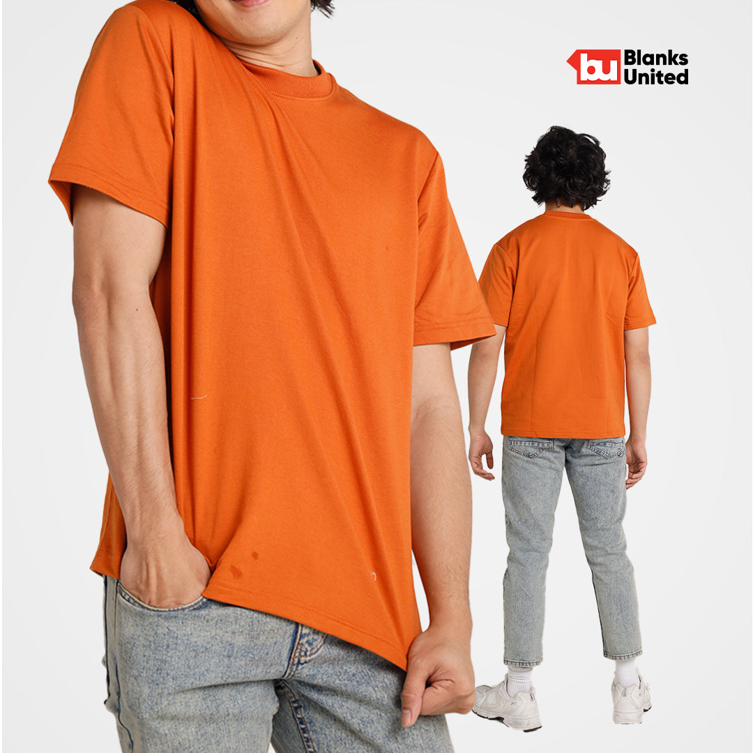 KIGEN #8700 Heavy Oversized French Terry Shirt DARK COLORS (Oversized Fit) (XS-2XL)