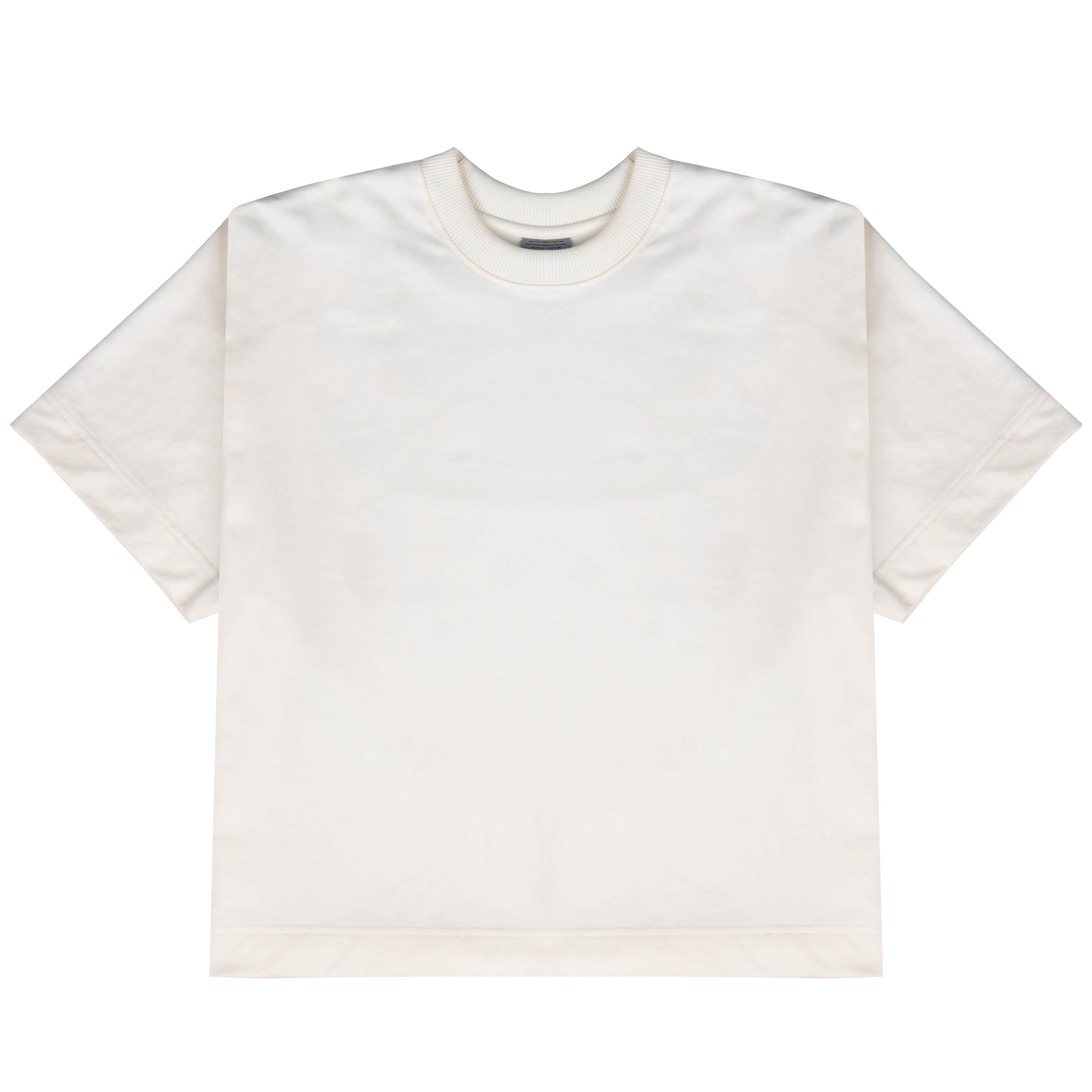 KIGEN #8700 Boxy Cropped French Terry Shirt (Boxy Cropped Fit) (XS - XL)