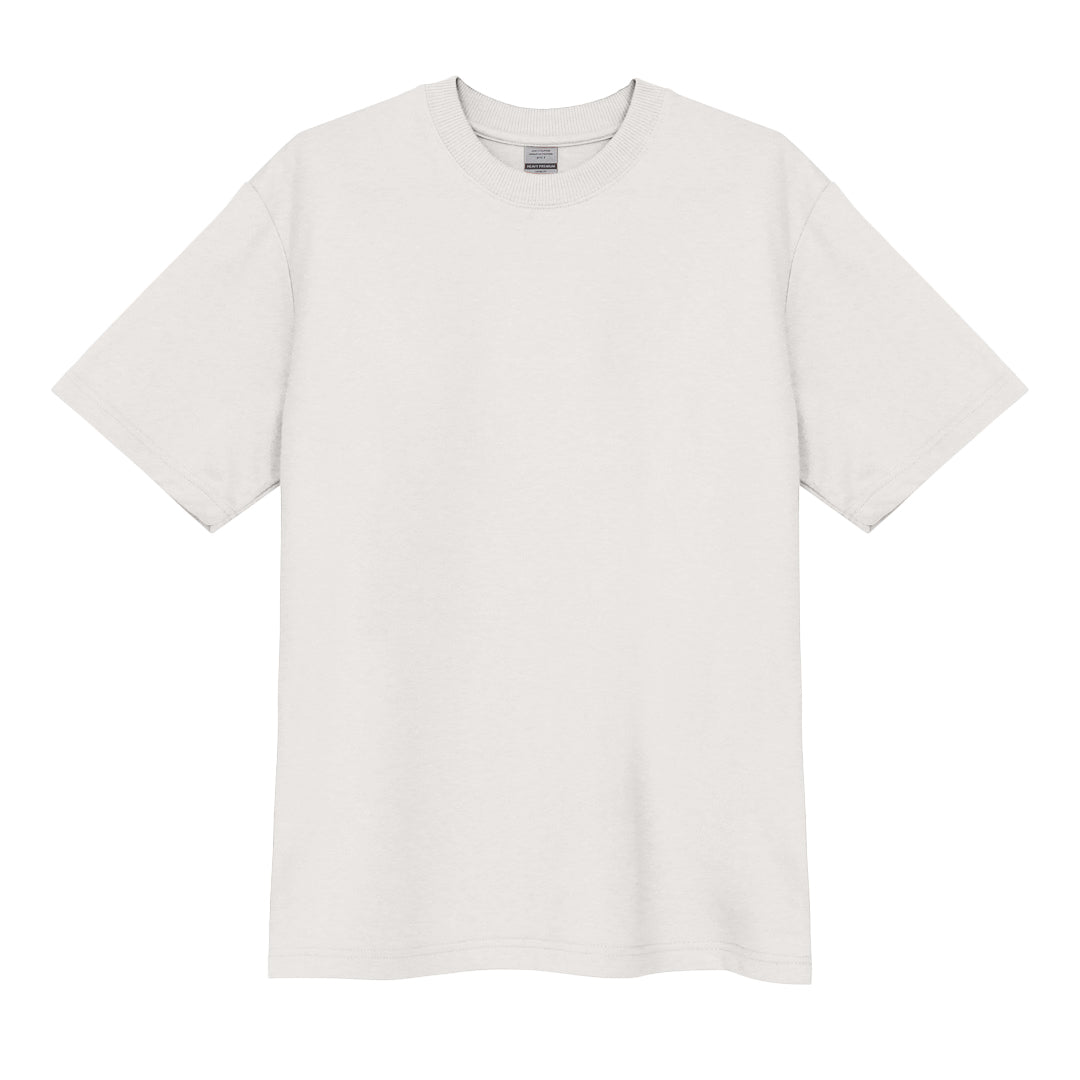 KIGEN #8700 Heavy Oversized French Terry Shirt NEUTRAL COLORS (Oversized Fit) (XS-2XL)