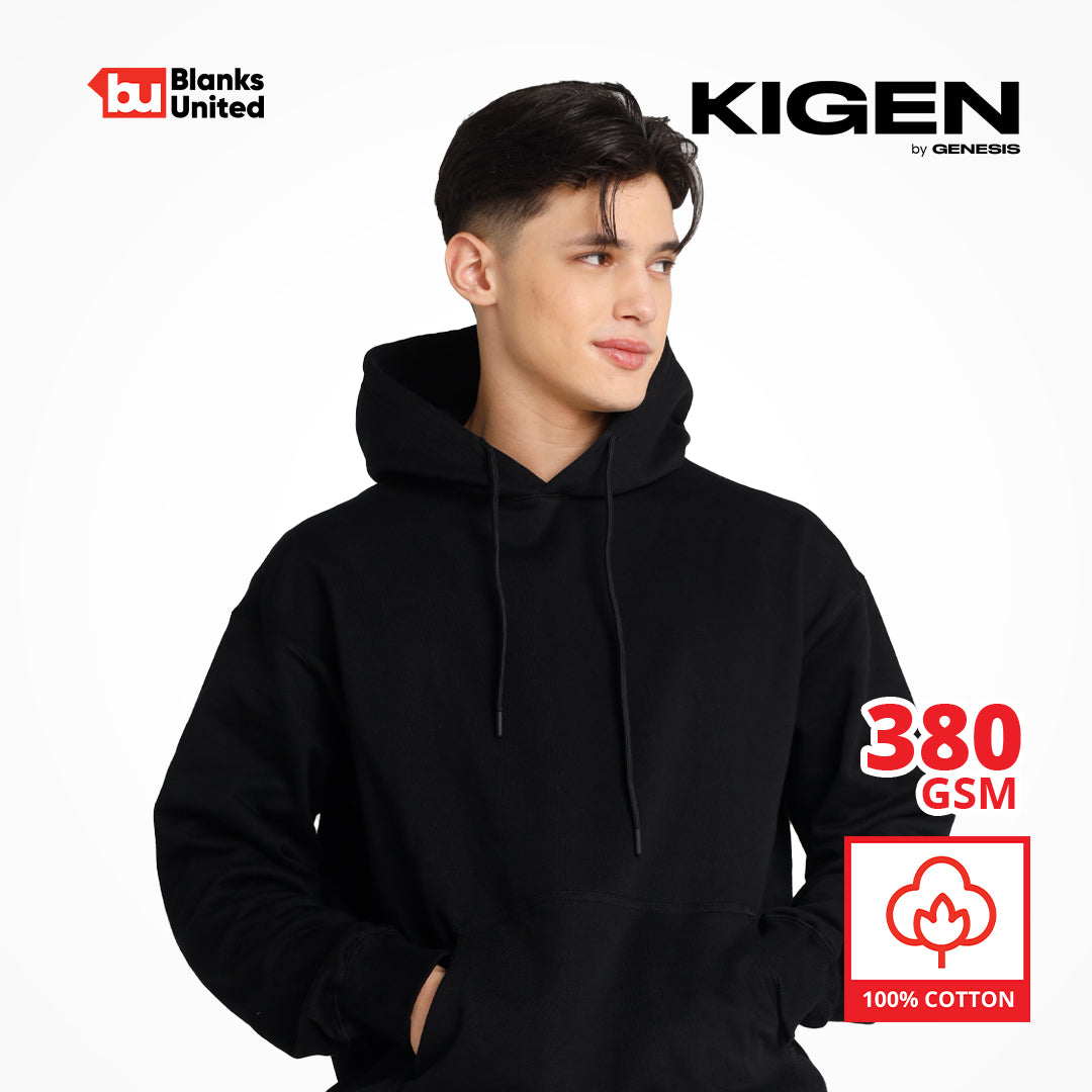 KIGEN #8900 Unisex Heavyweight Pullover Hoodie NEUTRAL COLORS (S-2XL)