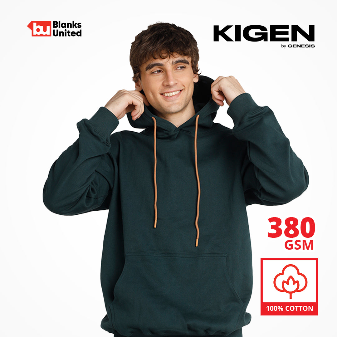 KIGEN #8900 Unisex Heavyweight Pullover Hoodie DARK COLORS (S-2XL)