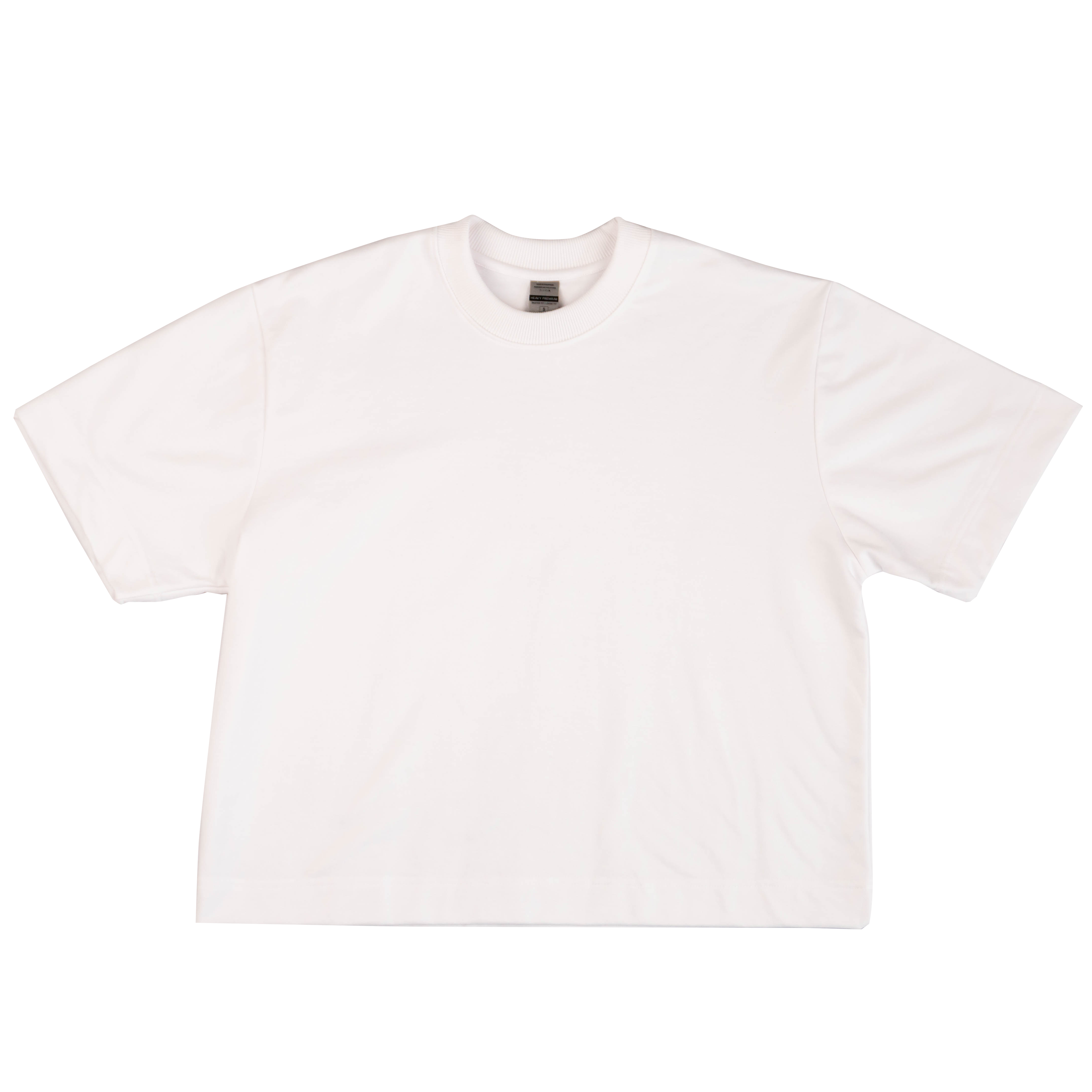 KIGEN #8700 Boxy Cropped French Terry Shirt (Boxy Cropped Fit) (XS - XL)