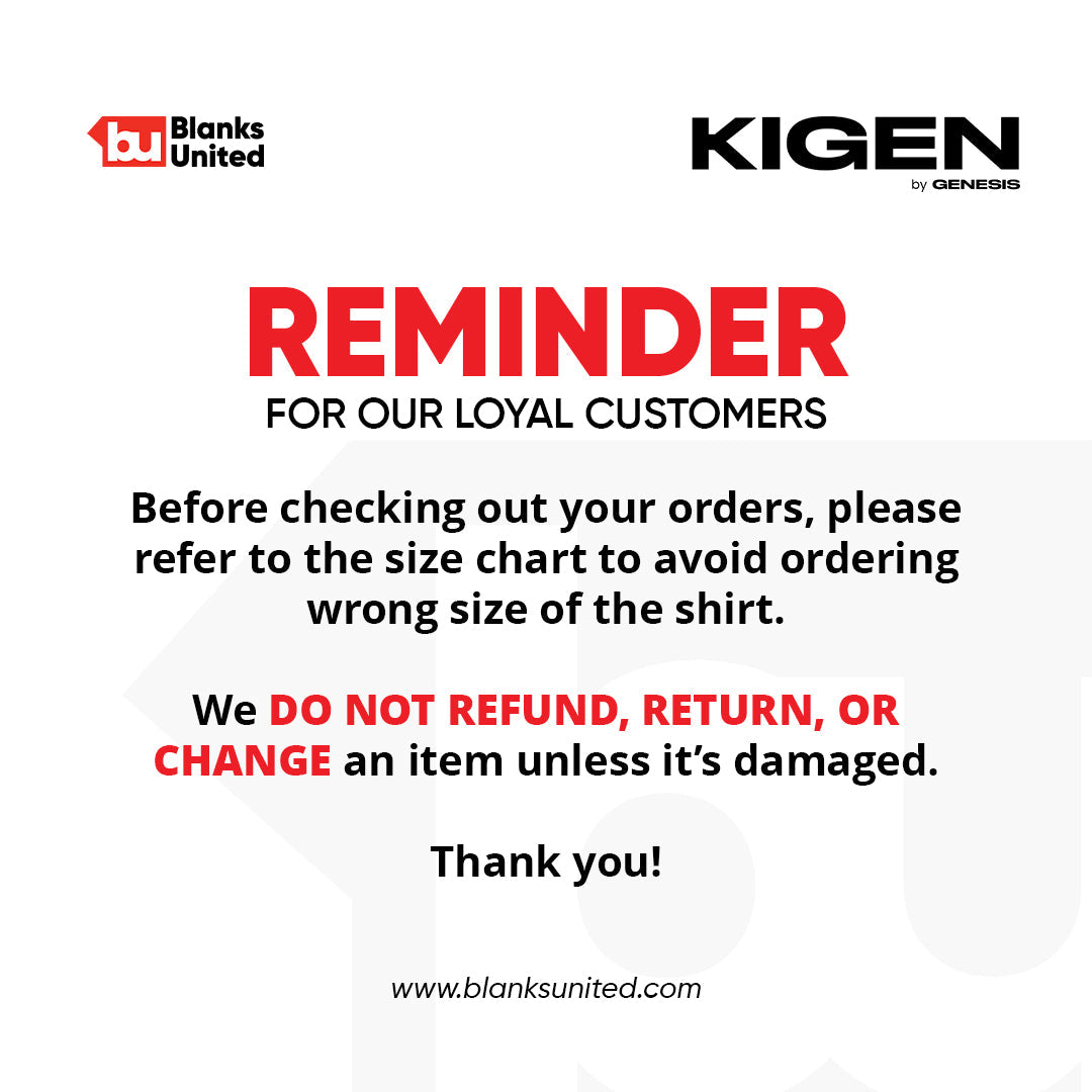 KIGEN #5700 Unisex Soft Hybrid Cotton Tee NEUTRAL COLORS (Regular Fit) (S-3XL)