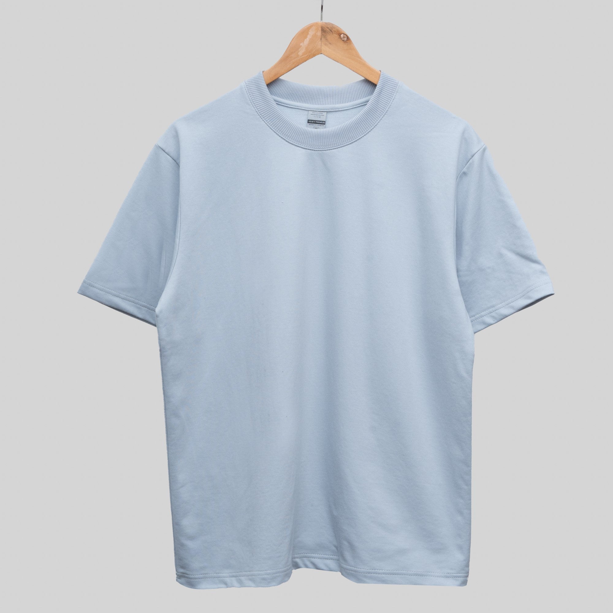 KIGEN #8700 Heavy Oversized French Terry Shirt LIGHT COLORS (Oversized Fit) (XS-2XL)