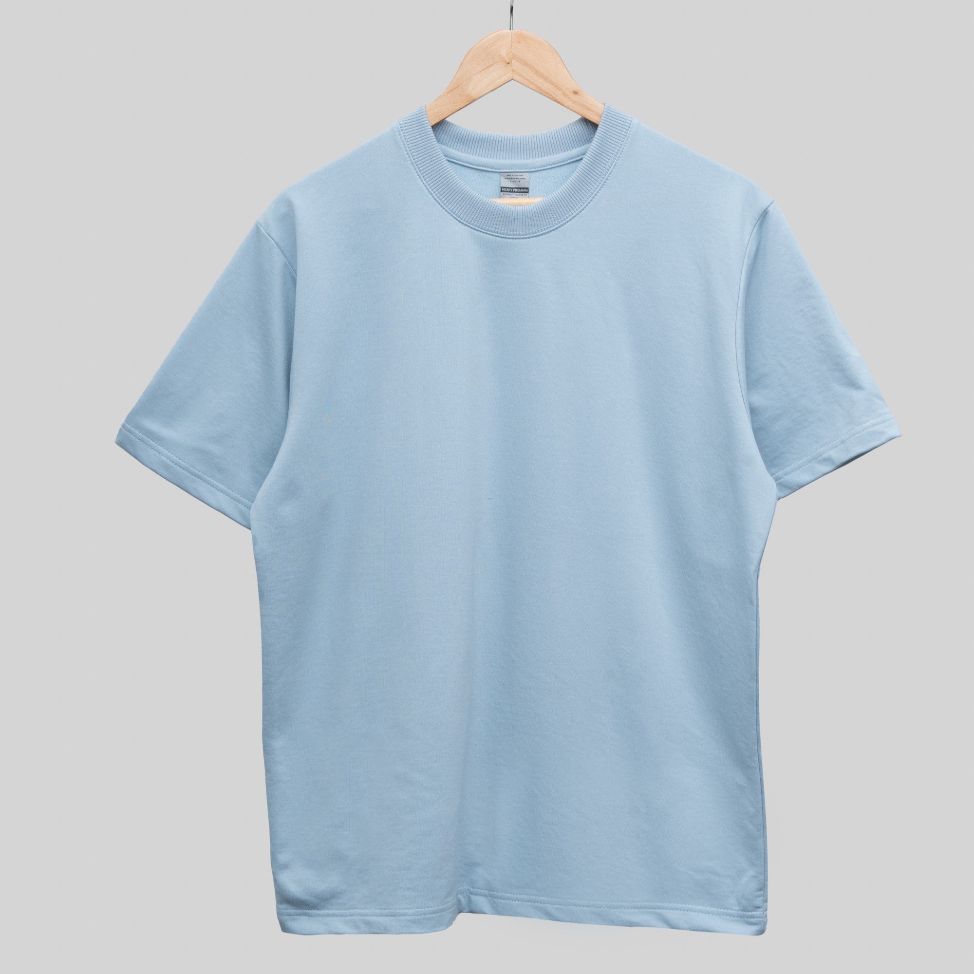 KIGEN #8700 Heavy Oversized French Terry Shirt LIGHT COLORS (Oversized Fit) (XS-2XL)